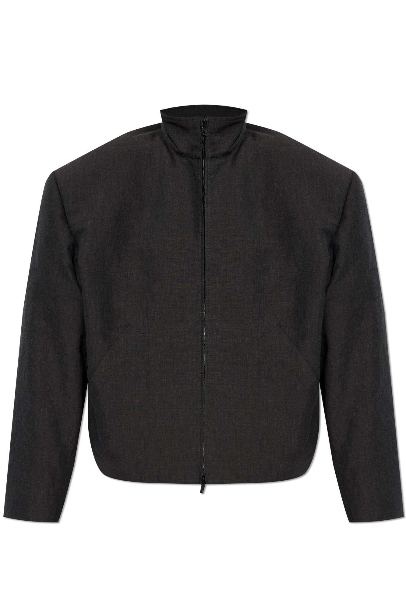 【送料&関税込】Balenciaga Standing Collar Jacket Women's Standing Collar Jacket in Light Blue | Balenciaga US